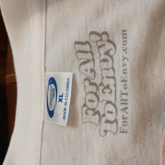 For All To Envy 2pac Detroit Redwings Shirt Sz XL NWOT - Picture 3 of 3